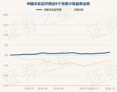 12月6日基金净值：中银丰实定开债最新净值1031