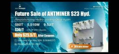比特大陆S23HYD 580T:液冷矿机重新定义比特币挖矿
